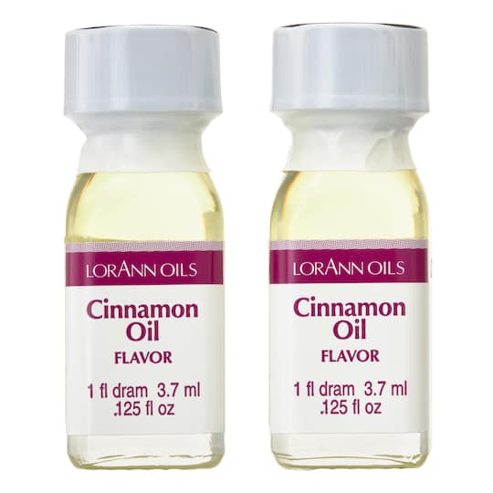 LorAnn Oils Cinnamon Oil Flavor, Twin Pack